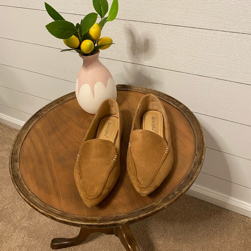Point Toe Slip On Shoes